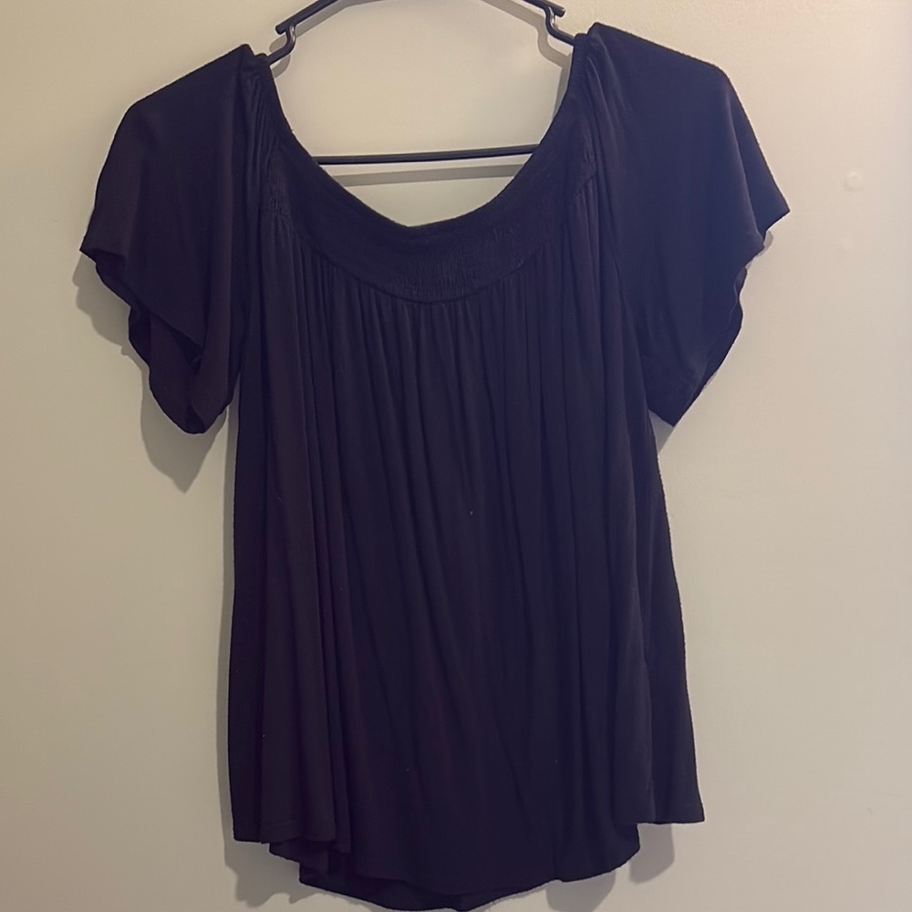 Elegant Black Women's Top